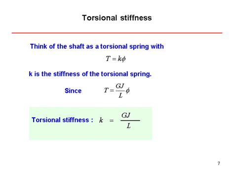 what is torsional stiffness